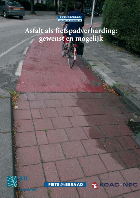 Asfalt als fietspadverharding: gewenst en mogelijk